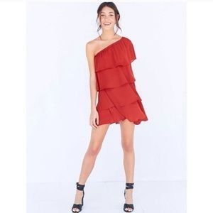 Urban Outfitters Dresses - Alice×UO one shoulder ruffle dress Urban Outfitters Dresses - Alice×UO one shoulder ruffle dress